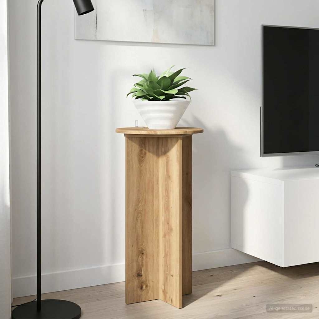 Supporto per piante 2 pcs Rovere Artigianale 40 x 40 x 80 cm
