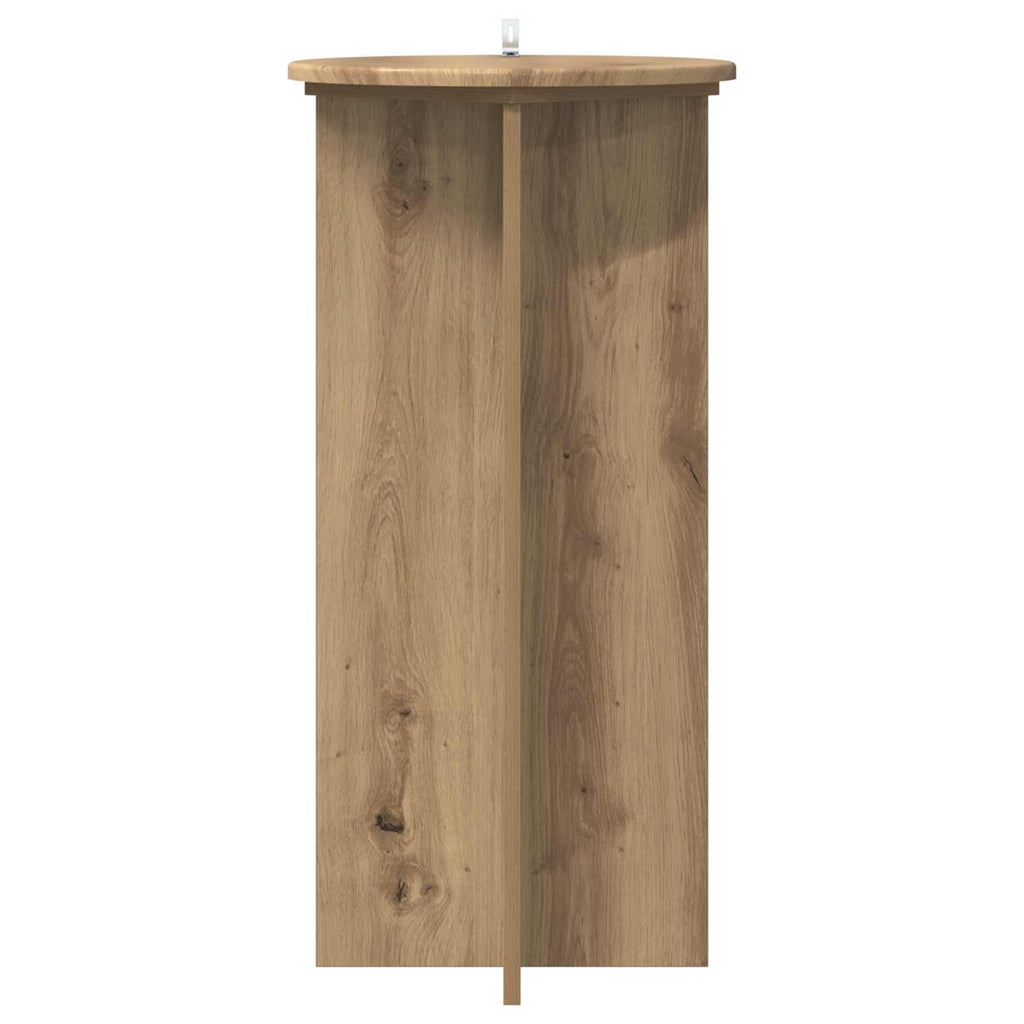 Supporto per piante 2 pcs Rovere Artigianale 40 x 40 x 80 cm
