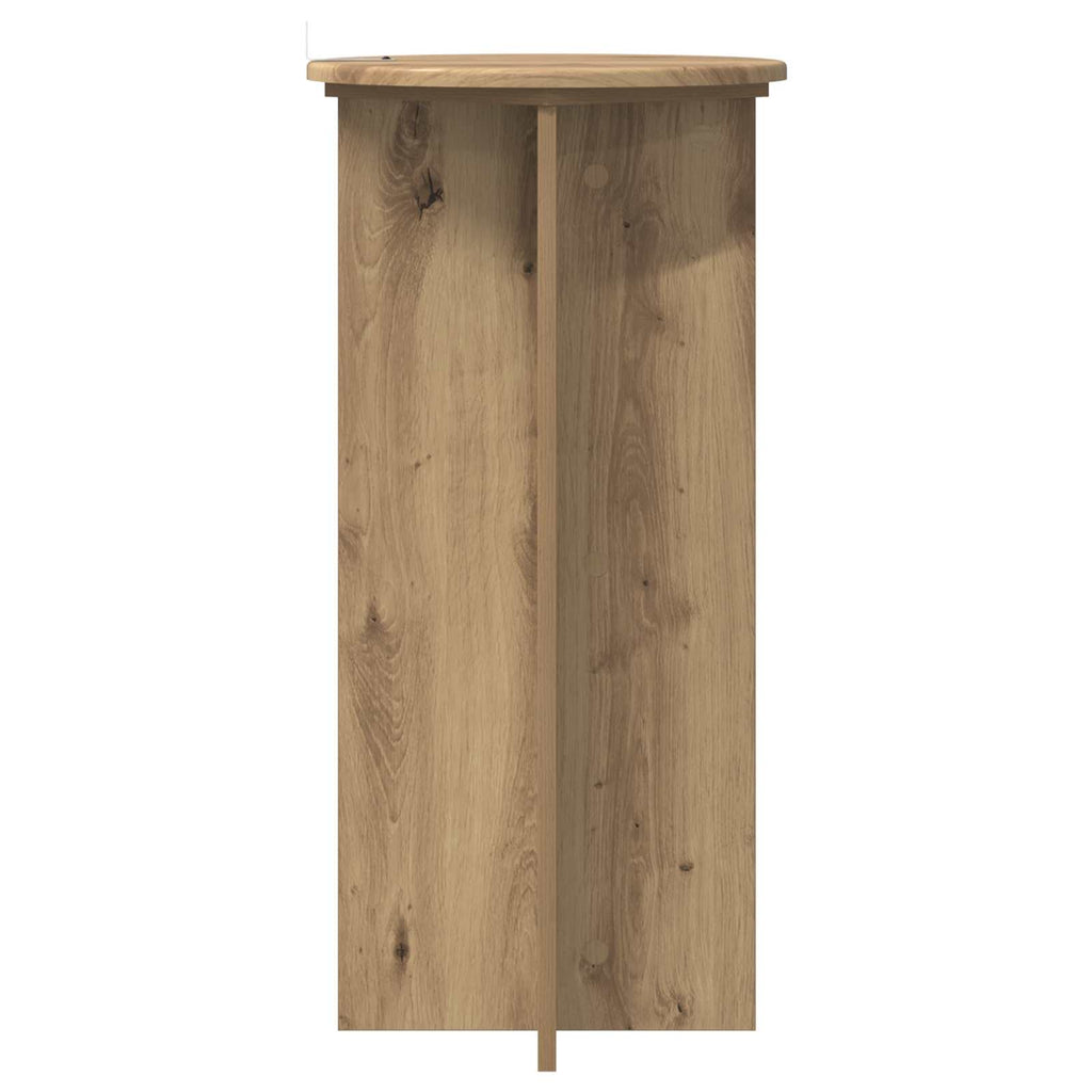 Supporto per piante 2 pcs Rovere Artigianale 40 x 40 x 80 cm