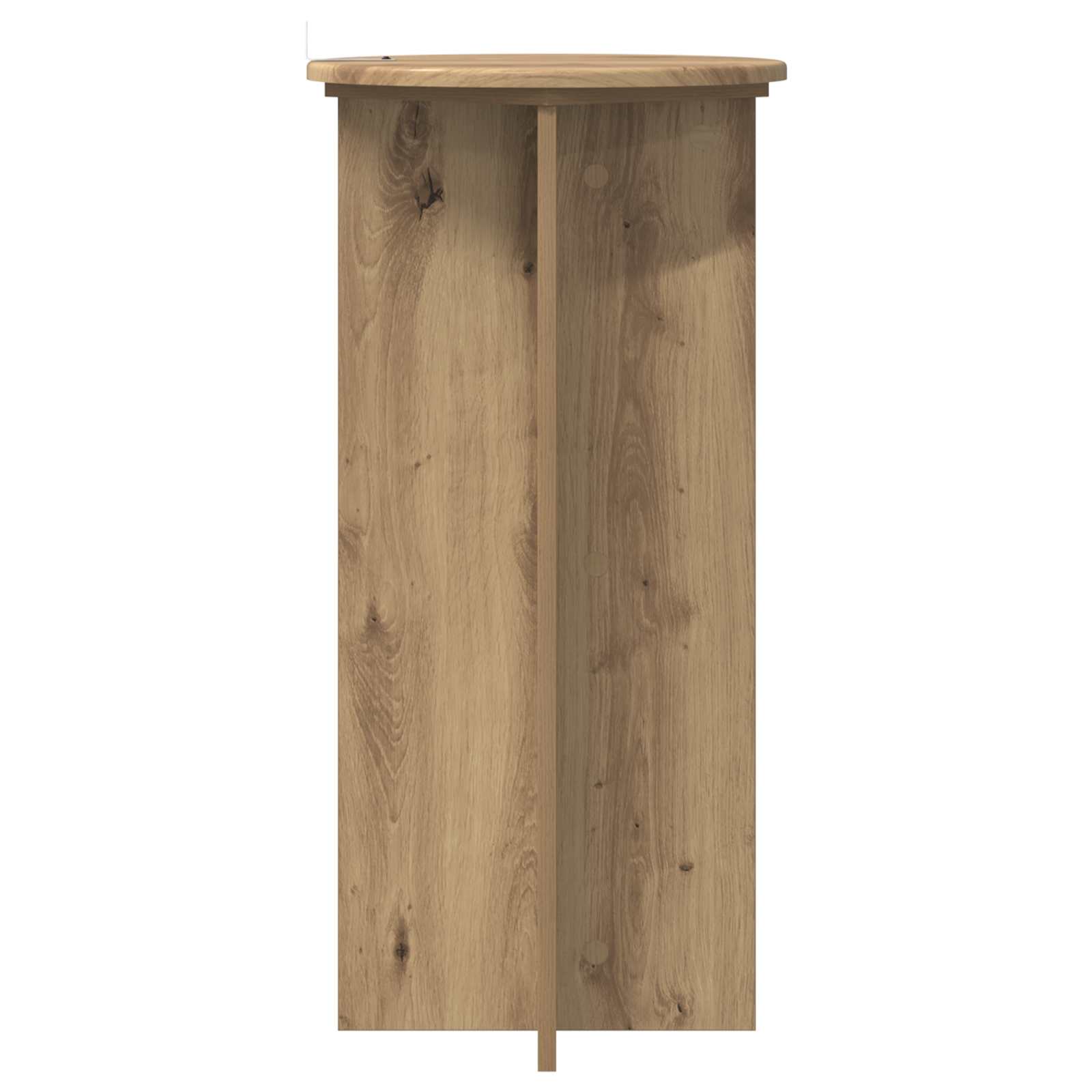 Supporto per piante 2 pcs Rovere Artigianale 40 x 40 x 80 cm