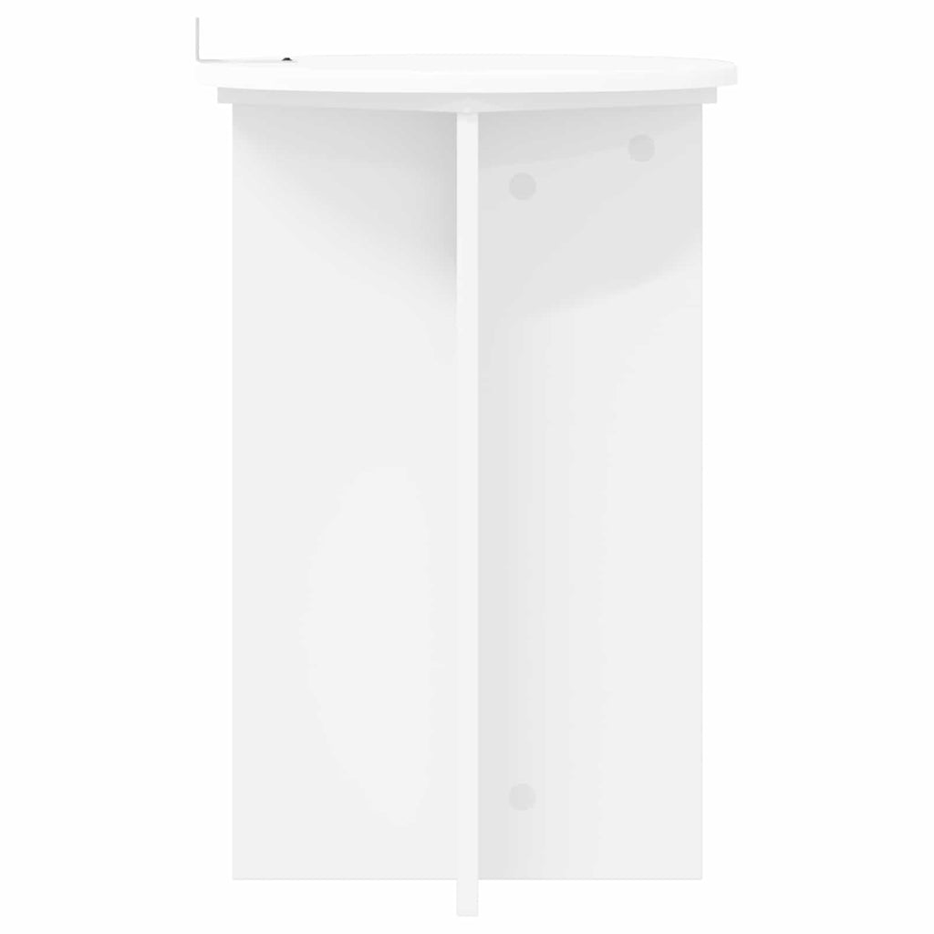 Supporto per piante 2 pcs Bianco Ø40 x 60 cm
