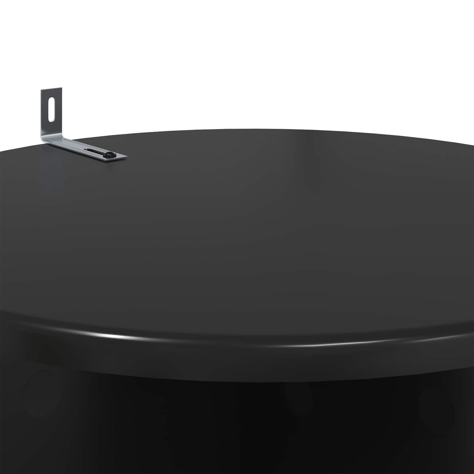 Supporto per piante 2 pcs Nero Ø40 x 60 cm Legno ingegnerizzato