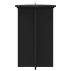 Supporto per piante 2 pcs Nero Ø40 x 60 cm Legno ingegnerizzato