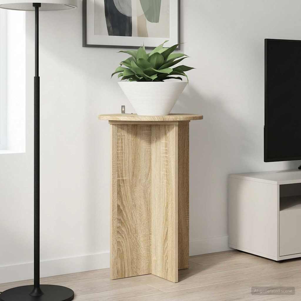 Supporto per piante 2 pcs Rovere Sonoma Ø40 x 60 cm