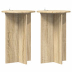 Supporto per piante 2 pcs Rovere Sonoma Ø40 x 60 cm