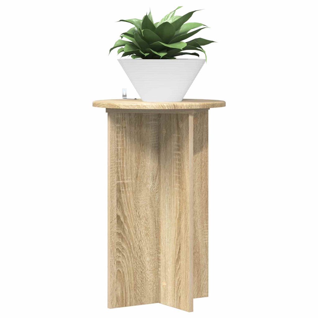 Supporto per piante 2 pcs Rovere Sonoma Ø40 x 60 cm