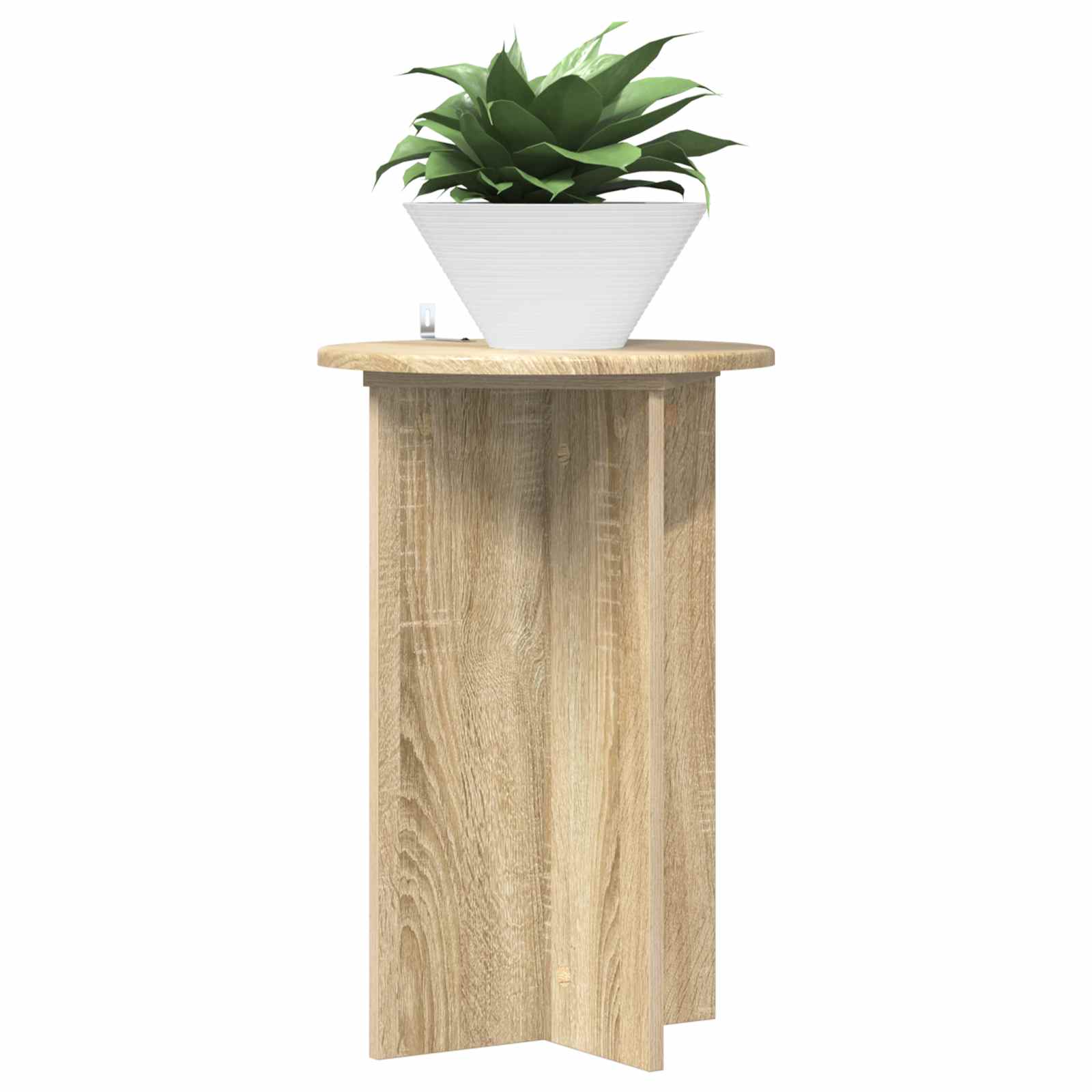 Supporto per piante 2 pcs Rovere Sonoma Ø40 x 60 cm