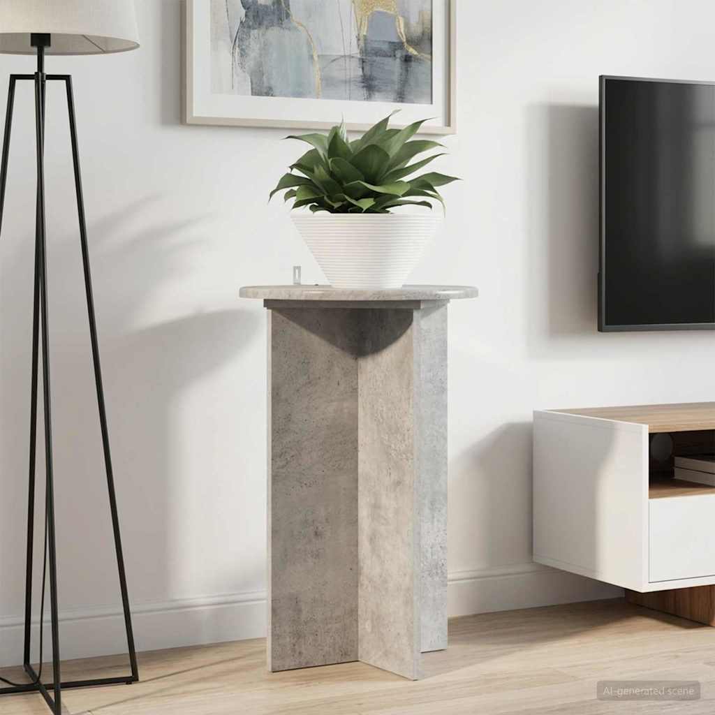 Supporto per piante 2 pcs Grigio Cemento Ø40 x 60 cm