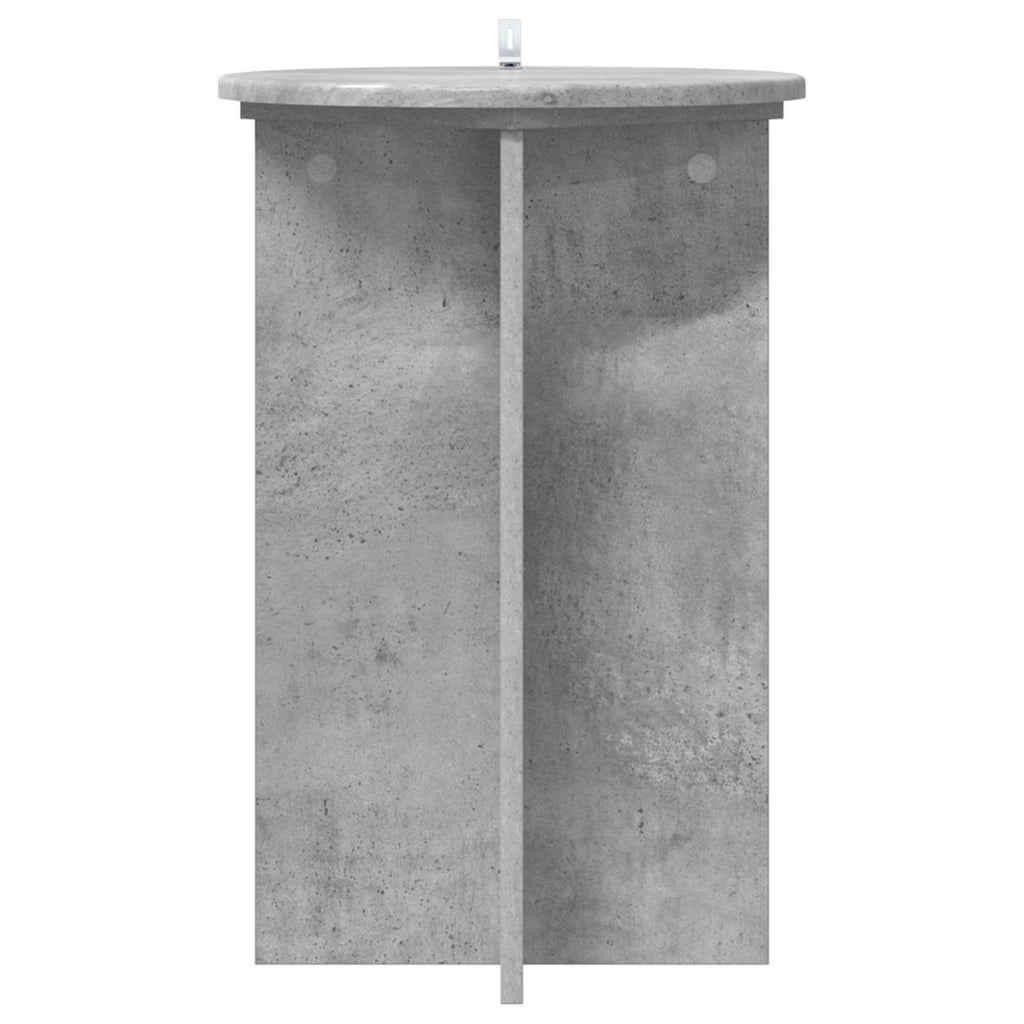Supporto per piante 2 pcs Grigio Cemento Ø40 x 60 cm