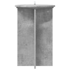 Supporto per piante 2 pcs Grigio Cemento Ø40 x 60 cm