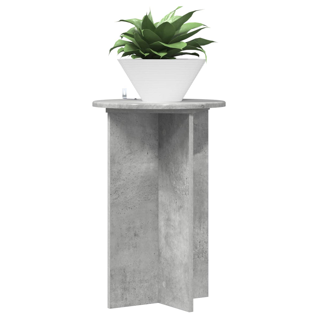 Supporto per piante 2 pcs Grigio Cemento Ø40 x 60 cm
