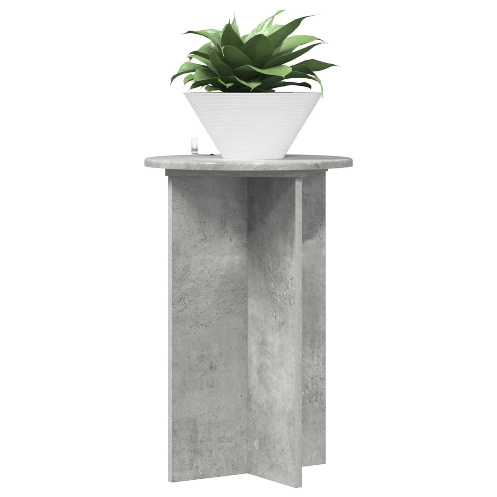 Supporto per piante 2 pcs Grigio Cemento Ø40 x 60 cm