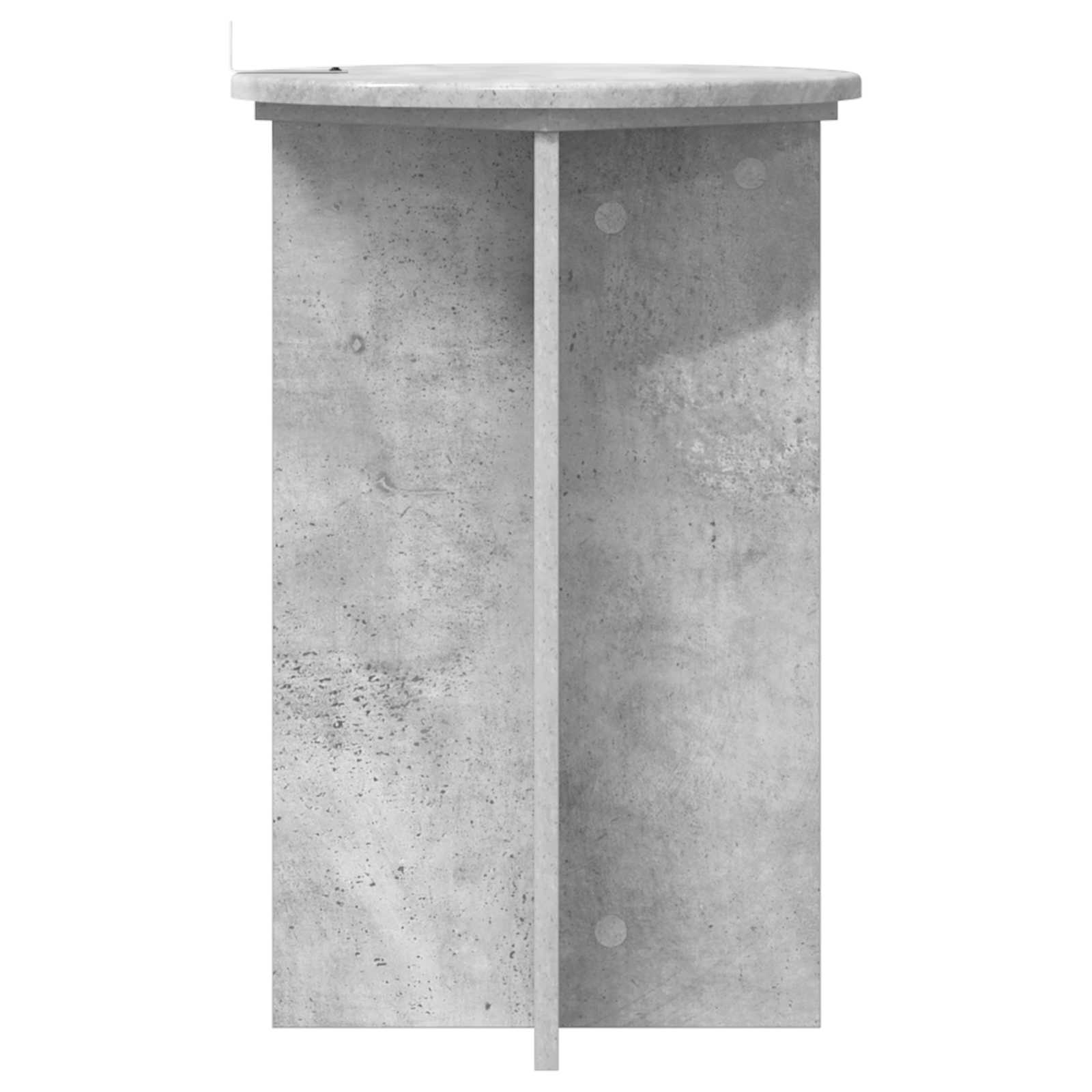 Supporto per piante 2 pcs Grigio Cemento Ø40 x 60 cm
