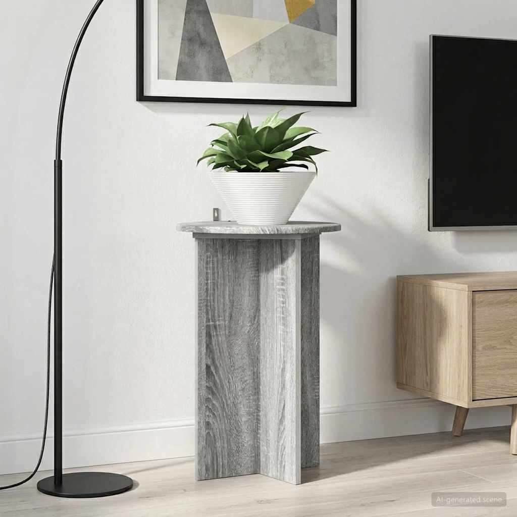 Supporto per piante 2 pcs Grigio Sonoma Ø40 x 60 cm