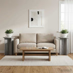 Supporto per piante 2 pcs Grigio Sonoma Ø40 x 60 cm