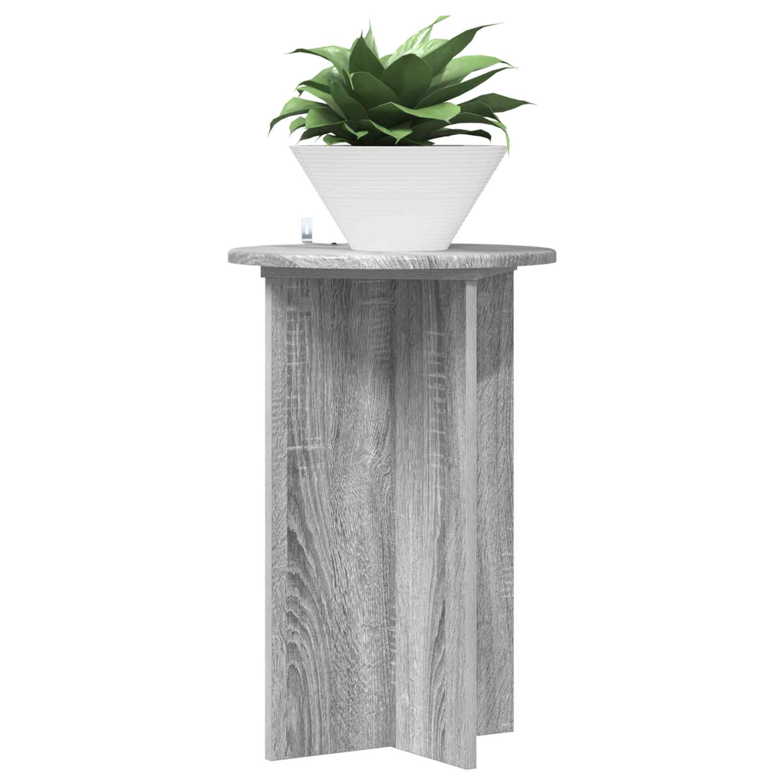 Supporto per piante 2 pcs Grigio Sonoma Ø40 x 60 cm