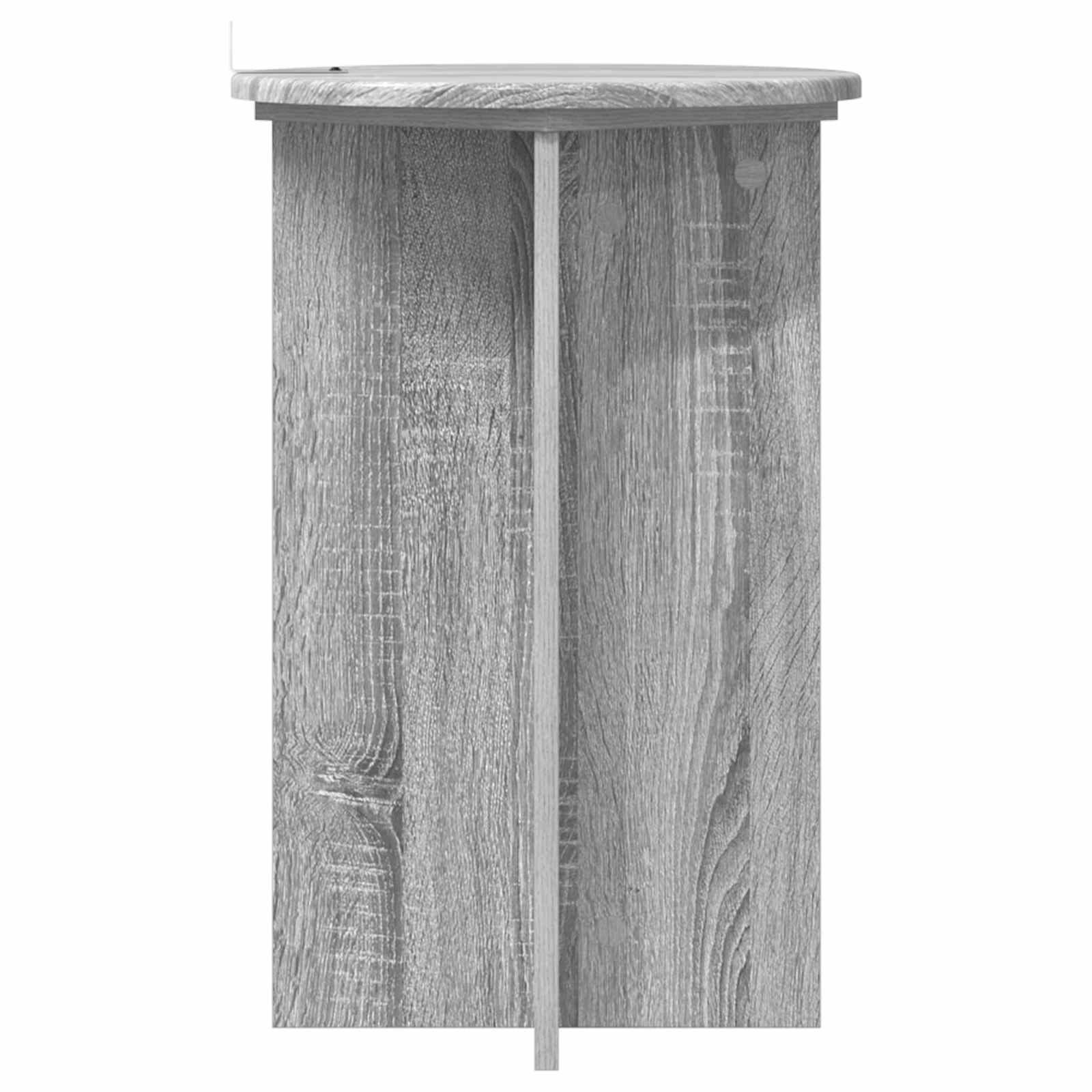 Supporto per piante 2 pcs Grigio Sonoma Ø40 x 60 cm