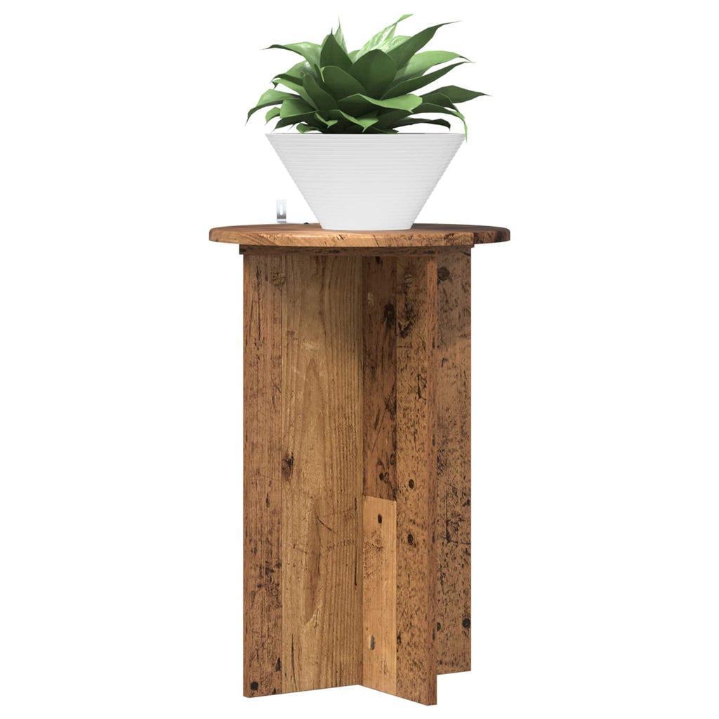 Supporto per piante 2 pcs Legno antico Ø40 x 60 cm