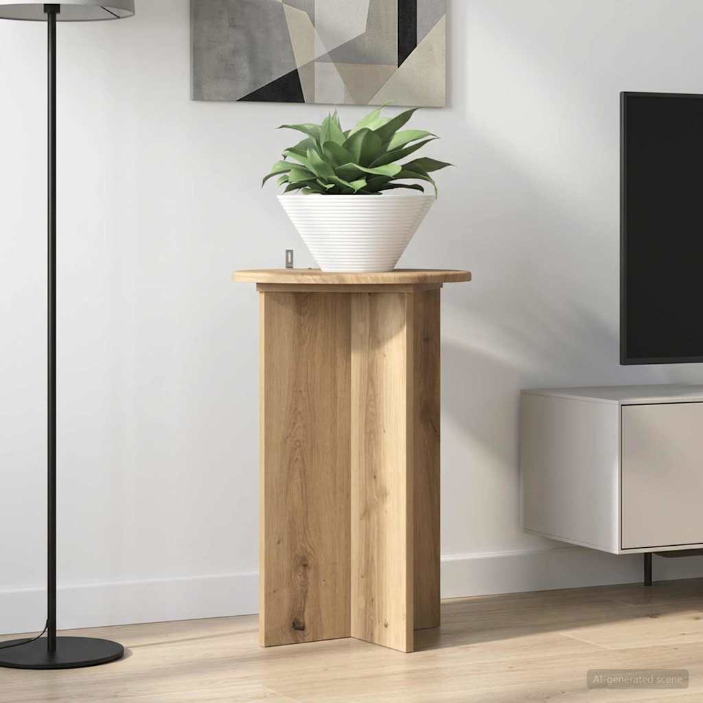 Supporto per piante 2 pcs Rovere Artigianale Ø40 x 60 cm