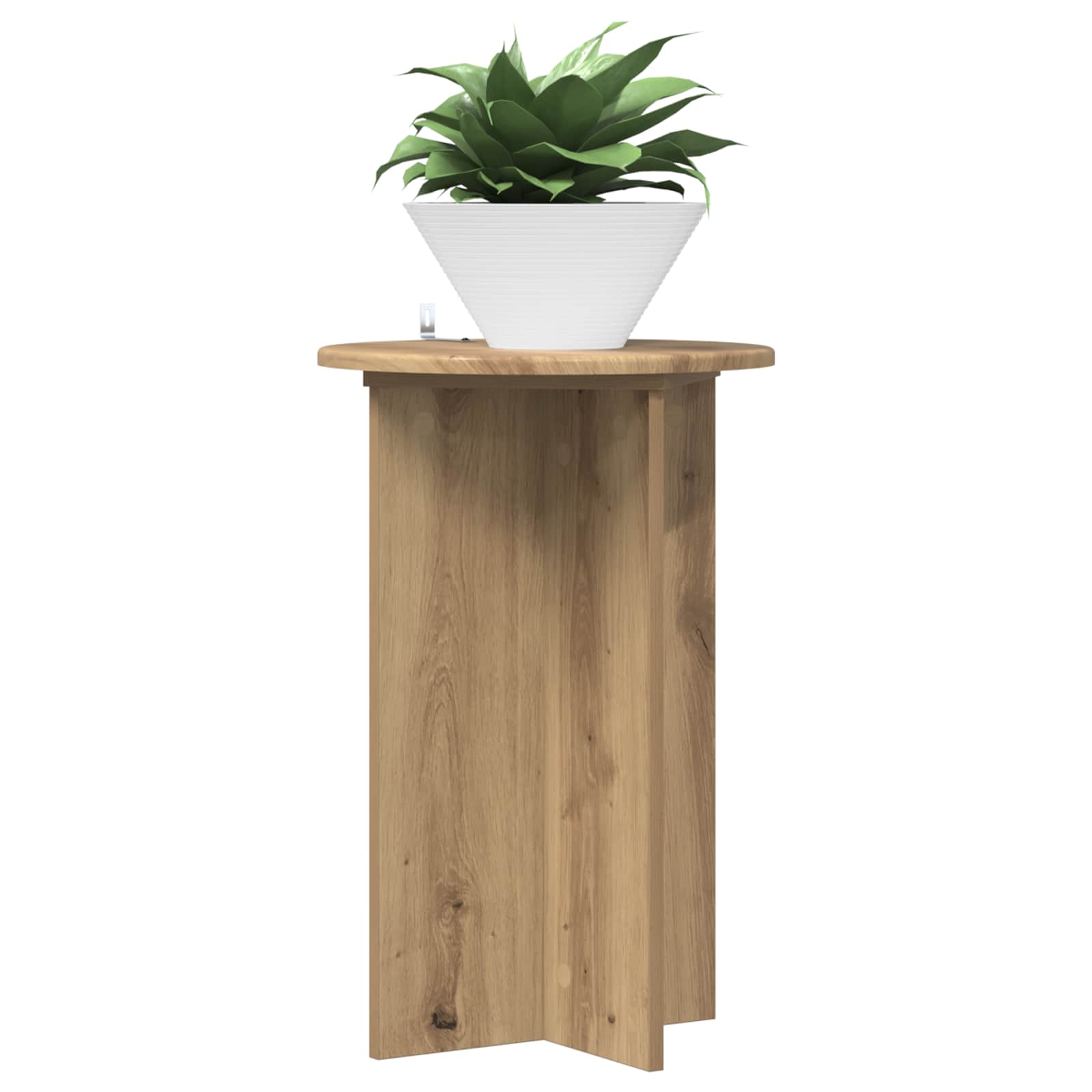 Supporto per piante 2 pcs Rovere Artigianale Ø40 x 60 cm