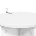 Supporto per piante 2 pcs Bianco Ø29,5 x 60 cm