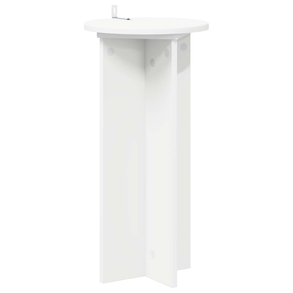 Supporto per piante 2 pcs Bianco Ø29,5 x 60 cm