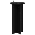 Supporto per piante 2 pcs Nero 29,5 x 29,5 x 60 cm