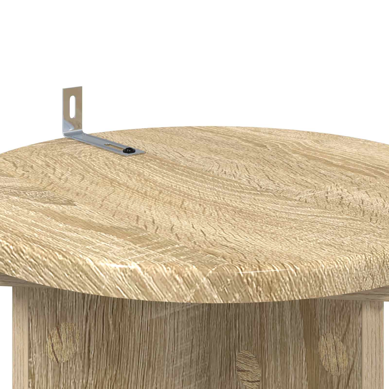 Supporto per piante 2 pcs Rovere Sonoma 29,5 x 29,5 x 60 cm