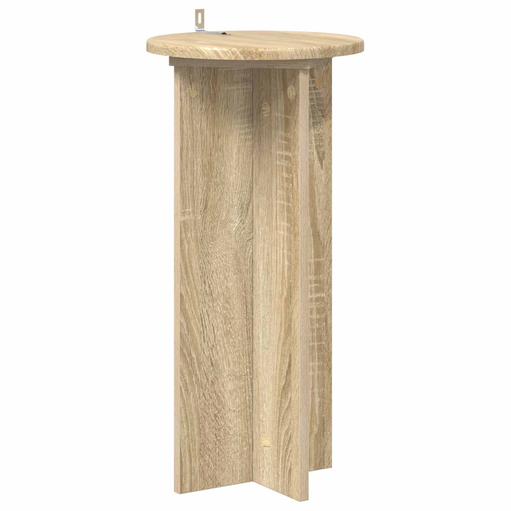 Supporto per piante 2 pcs Rovere Sonoma 29,5 x 29,5 x 60 cm