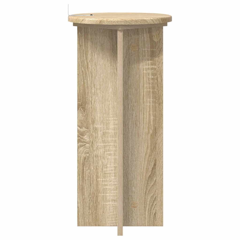 Supporto per piante 2 pcs Rovere Sonoma 29,5 x 29,5 x 60 cm