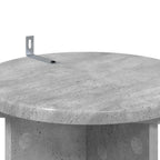 Supporto per piante 2 pcs Grigio Cemento 29,5 x 29,5 x 60 cm