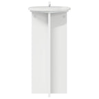 Supporto per piante 2 pcs Bianco Lucido 29,5 x 29,5 x 60 cm