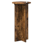 Supporto per piante 2 pcs Rovere Fumo 29,5 x 29,5 x 60 cm