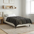 Duvet Estivo Trapuntato Antracite 155 x 220 cm Microfibra