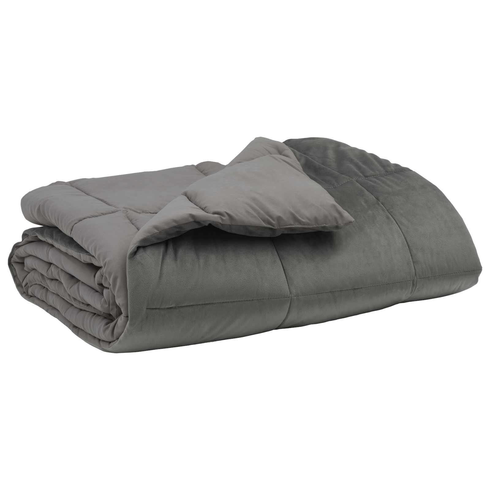 Duvet Estivo Trapuntato Grigio chiaro 140 x 220 cm Microfibra
