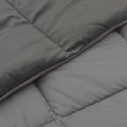 Duvet Estivo Trapuntato Grigio chiaro 220 x 240 cm Microfibra