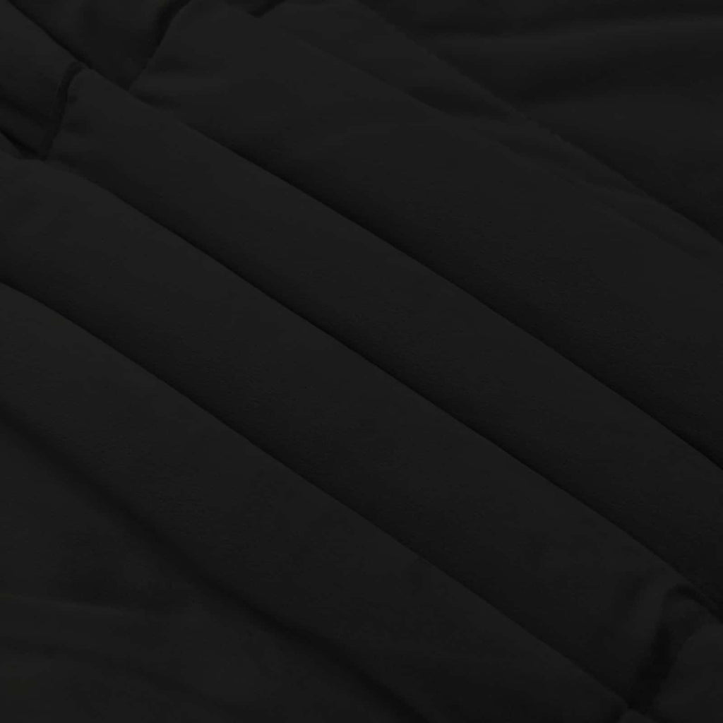 Duvet Estivo Trapuntato Nero 140 x 200 cm Microfibra