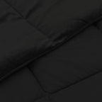 Duvet Estivo Trapuntato Nero 135 x 220 cm Microfibra