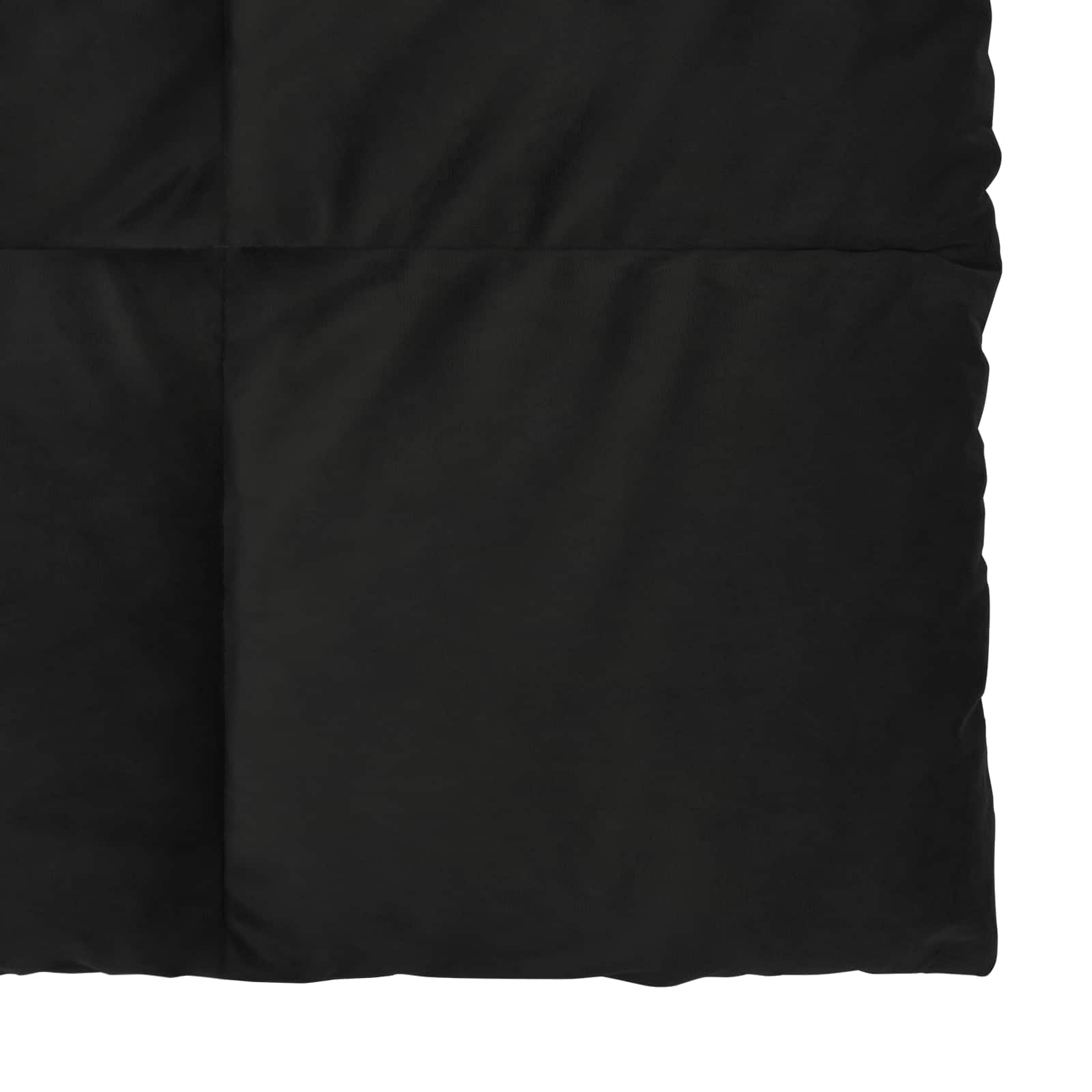 Duvet Estivo Trapuntato Nero 220 x 240 cm Microfibra