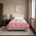 Duvet Estivo Trapuntato Rosa 135 x 200 cm Microfibra