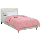 Duvet Estivo Trapuntato Rosa 155 x 220 cm Microfibra