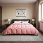 Duvet Estivo Trapuntato Rosa 200 x 220 cm Microfibra