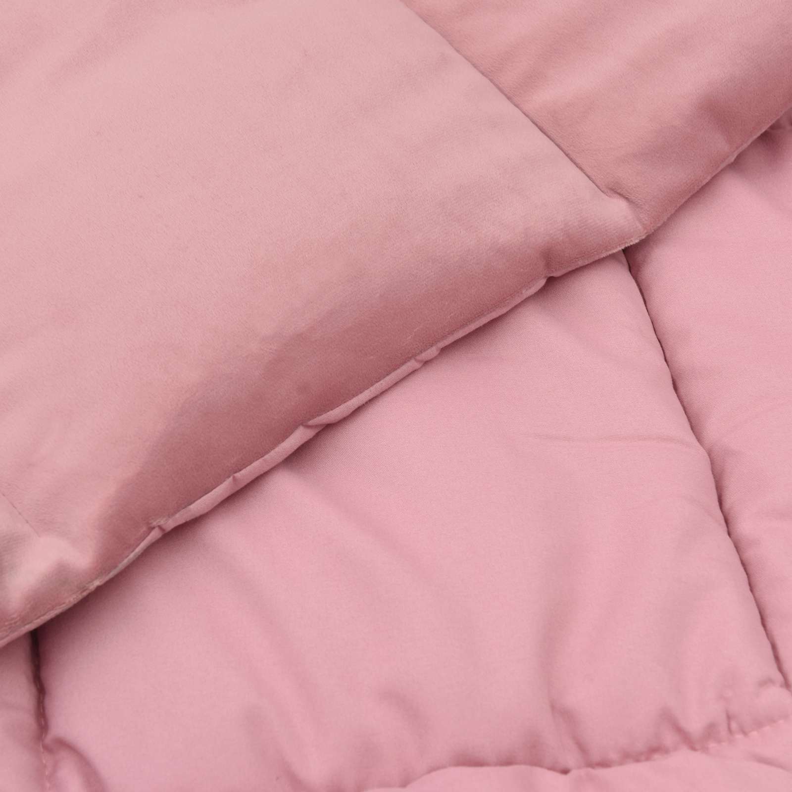 Duvet Estivo Trapuntato Rosa 220 x 260 cm Microfibra