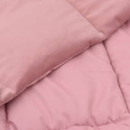 Duvet Estivo Trapuntato Rosa 240 x 260 cm Microfibra