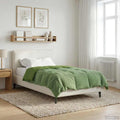 Duvet Estivo Trapuntato Verde 135 x 200 cm Microfibra