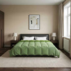 Duvet Estivo Trapuntato Verde 200 x 200 cm Microfibra