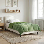 Duvet Estivo Trapuntato Verde 135 x 220 cm Microfibra