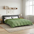 Duvet Estivo Trapuntato Verde 220 x 240 cm Microfibra