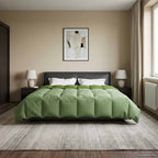 Duvet Estivo Trapuntato Verde 220 x 240 cm Microfibra