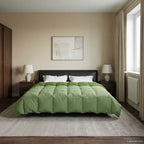 Duvet Estivo Trapuntato Verde 220 x 260 cm Microfibra